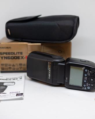 Flash Yongnuo Speedlite YN600EX-RT II per Canon