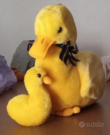 Peluches mamma papera con paperotto