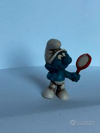 Puffo Tennista vintage originale anni '70