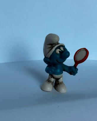 Puffo Tennista vintage originale anni '70
