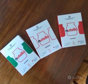 3 Monete argento Nutella Ferrero Fdc
