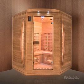 Sauna Infrarossi Angolare 3 Posti NUOVA