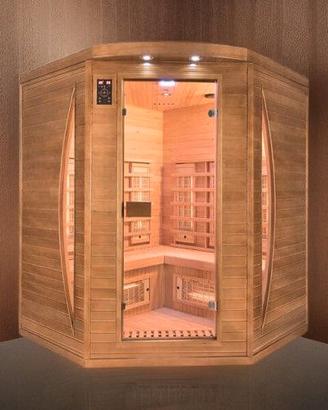 Sauna Infrarossi Angolare 3 Posti NUOVA