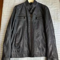 Giacca Bata “Biker” in ecopelle XXL