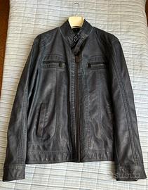 Giacca Bata “Biker” in ecopelle XXL