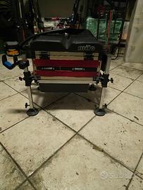 paniere milo con accessori per pesca a bolognese 