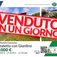 CASA INDIPENDENTE A SAN MAURIZIO CANAVESE CON GIAR