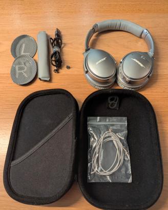 Cuffie Bose Noise Cancelling QC 35 II + ricambi