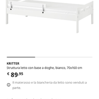 2 lettini Ikea