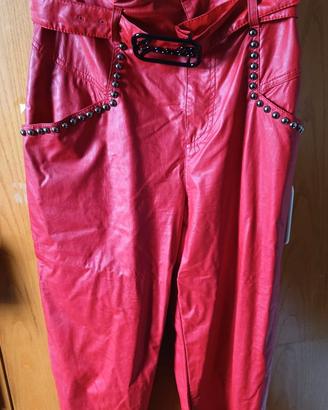 Pantaloni donna Gaëlle finto pelle (taglia 42)