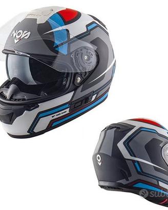 CASCO INTEGRALE NOS NS7F FIBRA DI VETRO LEGGERO
