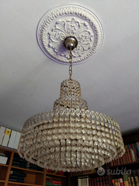 Lampadario gocce cristallo