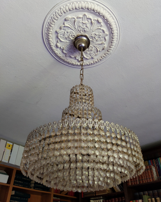 Lampadario gocce cristallo