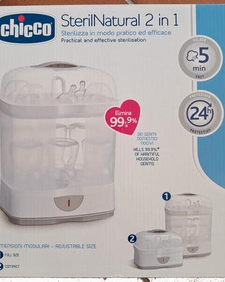 Sterilizzatore Chicco SterilNatural 2 in 1