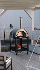 FORNO A LEGNA GAS IBRIDO 4 PIZZE