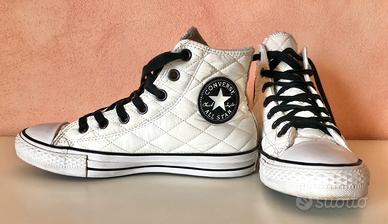 All star bianche 39 best sale