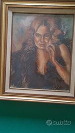 Luciana Gazzoni (olio su tela 40 x 50)
