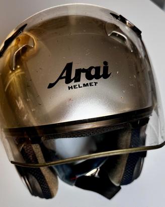 Casco ARAI JET ARGENTO – taglia XS