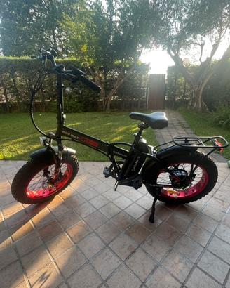 Bici elettrica argento minimax gt