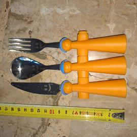 Set Posate Bambino - Trebimbi Puppets - Rivadossi