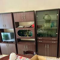 Parete Attrezzata Modulare + Tavolo Allungabile e