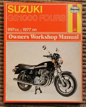 manuale officina moto Suzuki GS1000 Fours  997cc