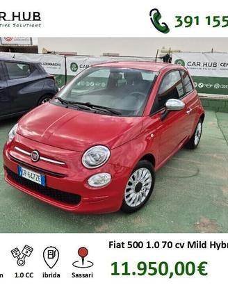 Fiat 500 1.0 Hybrid 70 CV Lounge