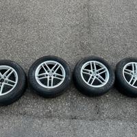 4 Cerchi in lega 16” Gommati Originali Alfa Giulia