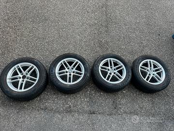 4 Cerchi in lega 16” Gommati Originali Alfa Giulia