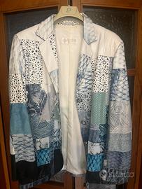 Giacca Blazer Roberto Cavalli pelle