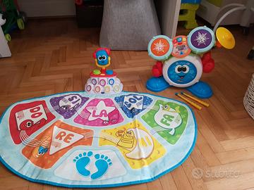 Chicco tappeto musicale e batteria 