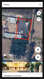 Terreno con capannone in ferro e servizi