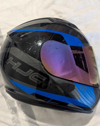 Casco Integrale HJC CS - Nero/Blu - Taglia M