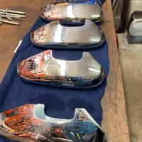 Rostri cromati fiat 500