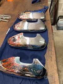 Rostri cromati fiat 500