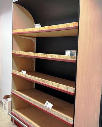 ARREDO SCAFFALE BOTTIGLIERIA IN LEGNO 1445