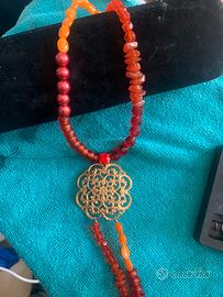 AIROLDI idea collana in resina con pendente