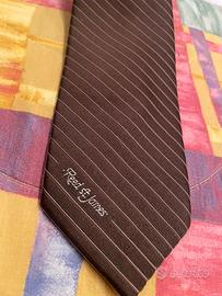 Cravatta  vintage Reed St. James misto seta