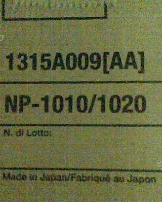 Tamburo Drum Unit Canon 1010 / 1020