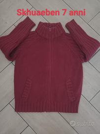 maglione a zip 
