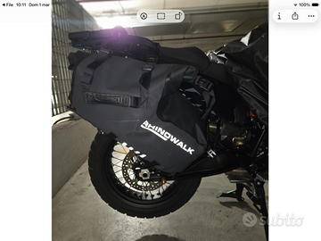 Borse moto rynowalk 14+14 lt