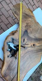 Piano In Radica di Noce x tavolo e legno artistico