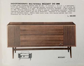 Grunding Mozart stereo console vintage