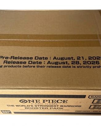 One Piece Card Game CASE OP17 INGLESE