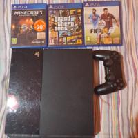 PlayStation 4 + Joystick + 3 Giochi