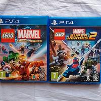 lego Marvel super Heroes 1 e 2 per PlayStation 4