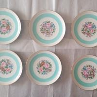 Servizio di 6 piattini da dolce porcellana Limoges
