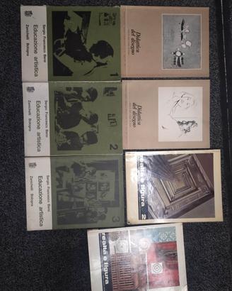 libri di disegno e educazione artistica
