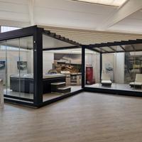 Pergola bioclimatica + Pergola con telo fisso