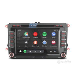 RADIO GPS ANDROID 13 PER VOLKSWAGEN VW SEAT SKODA 